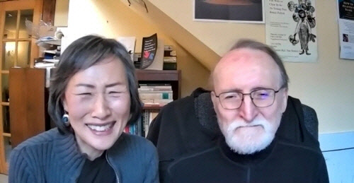 번역가 주찬 풀턴(좌측)과 브루스 풀턴(우측) 교수 부부    [연합뉴스]